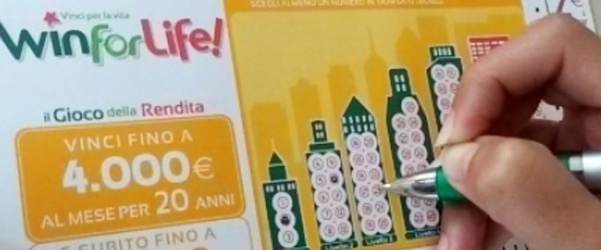 Il Win For Life appassiona gli italiani e regala vincite