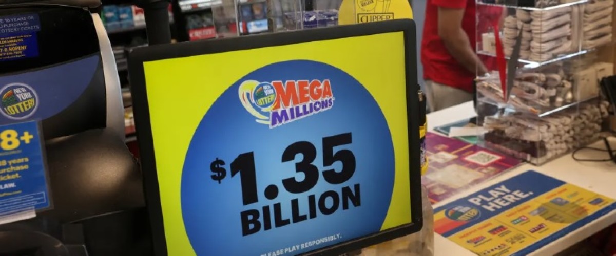 Il jackpot Mega Millions da 1,35 miliardi è stato vinto nel Maine
