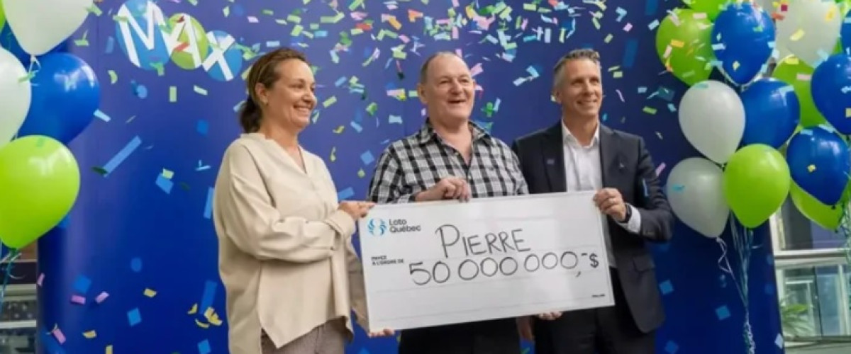 Canadese va a fare spese con la figlia e pesca il jackpot al Lotto Max da 50 milioni
