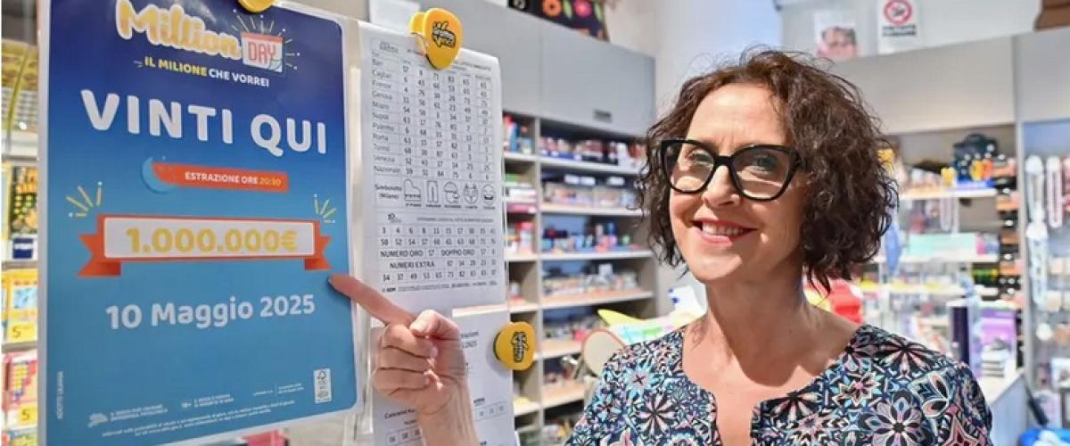 In provincia di Udine è stato incassato un premio da 1 milione al Million Day