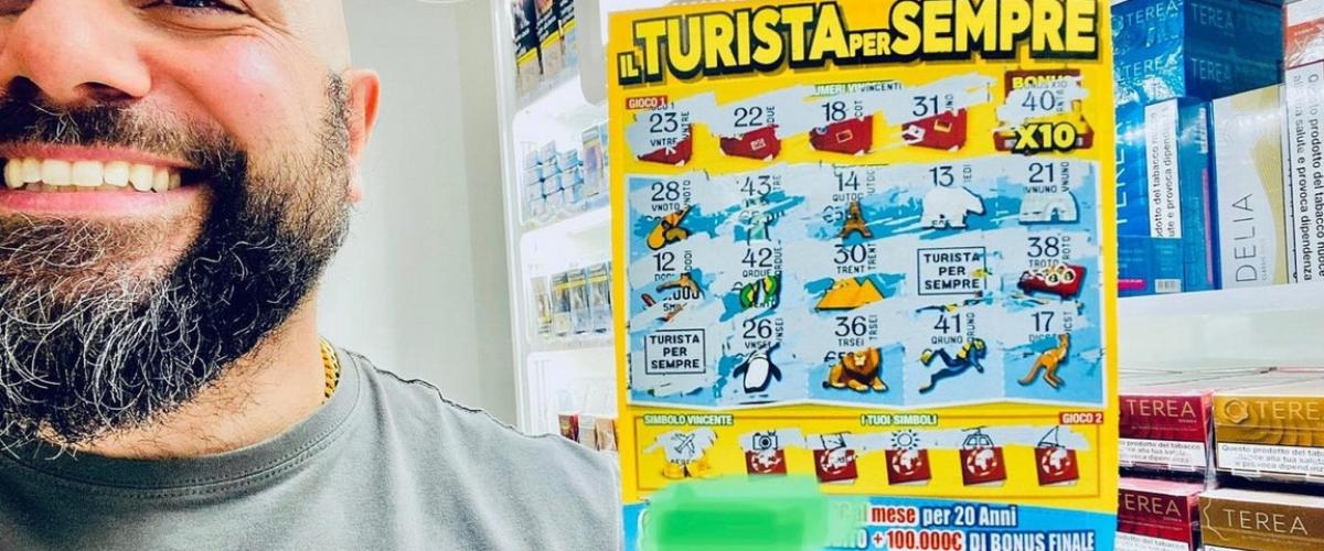 La lotteria Turista per Sempre premia con il jackpot una fortunata donna in Umbria
