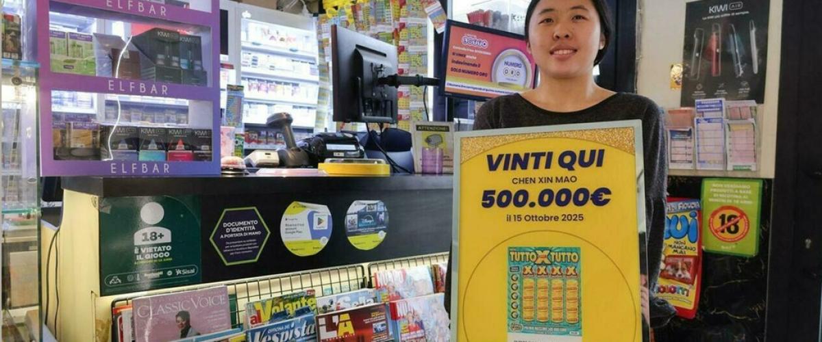 Un premio da 500 mila ai gratta e vinci cambia la vita a un operaio di Marghera (VE)