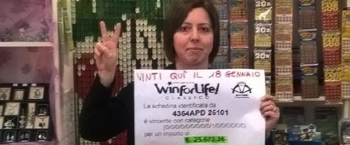 Win For Life da 27 mila euro in Friuli, grazie a … zero numeri indovinati!